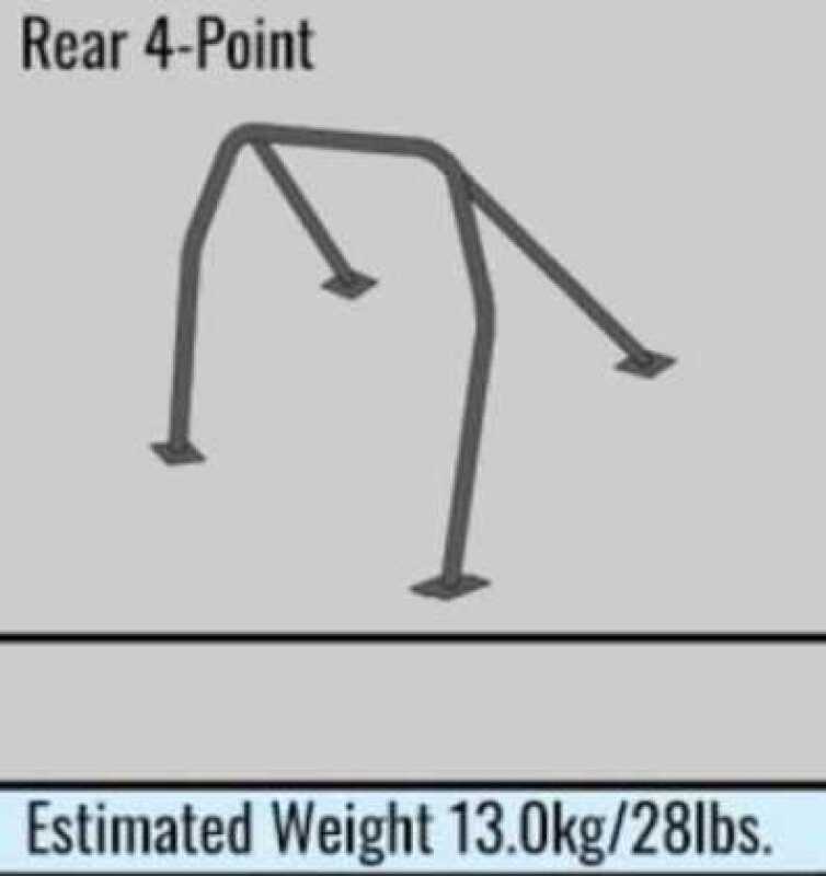 Cusco MR-S 4P+ Front Harness Bar/Side Bar - Safety 21 (No Cancel) - 157 270 HMS