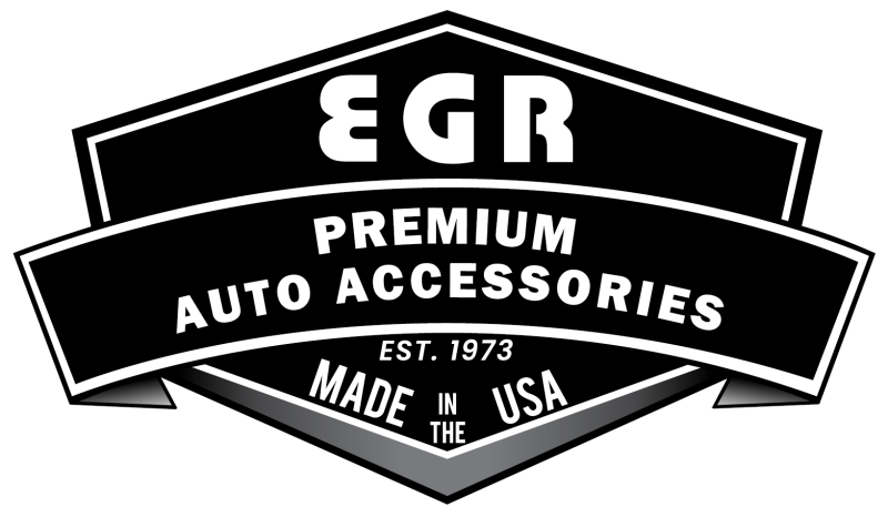 EGR 09+ Dodge Ram Pickup Regular Cab In-Channel Window Visors - Set of 2 (562651) - 562651