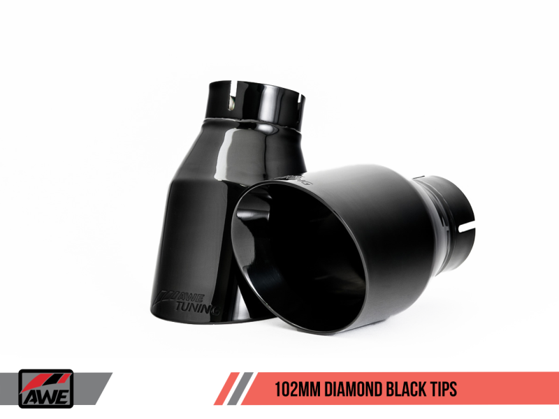 AWE Tuning Audi 8R Q5 2.0T Touring Edition Exhaust - Diamond Black Tips - 3015-33030