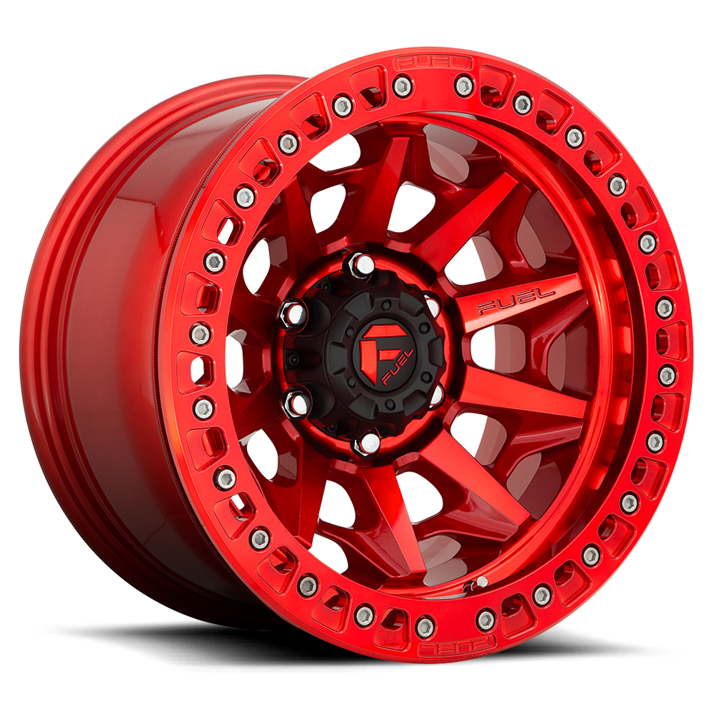 Fuel Off Road Model D113 COVERT BEADLOCK Candy Red 17X9