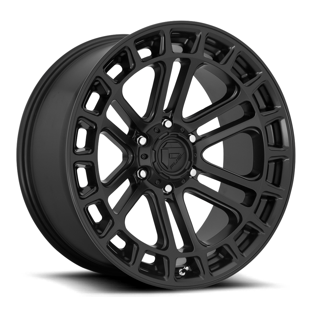 Fuel Off Road Model D718 HEATER Matte Black 20X10