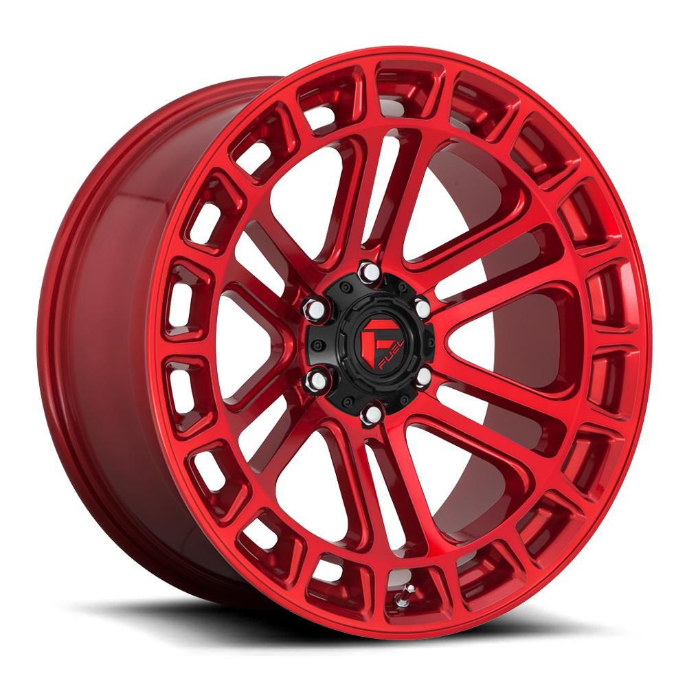 Fuel Off Road Model D719 HEATER Candy Red 18X9