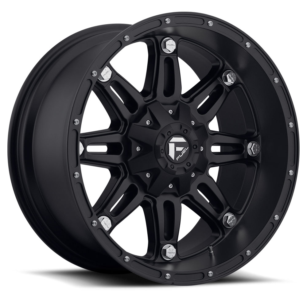 Fuel Off Road Model D531 HOSTAGE Matte Black 20X14