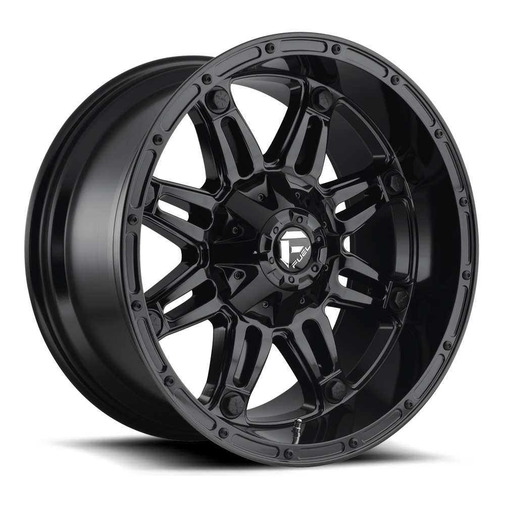 Fuel Off Road Model D625 HOSTAGE Gloss Black 20X10