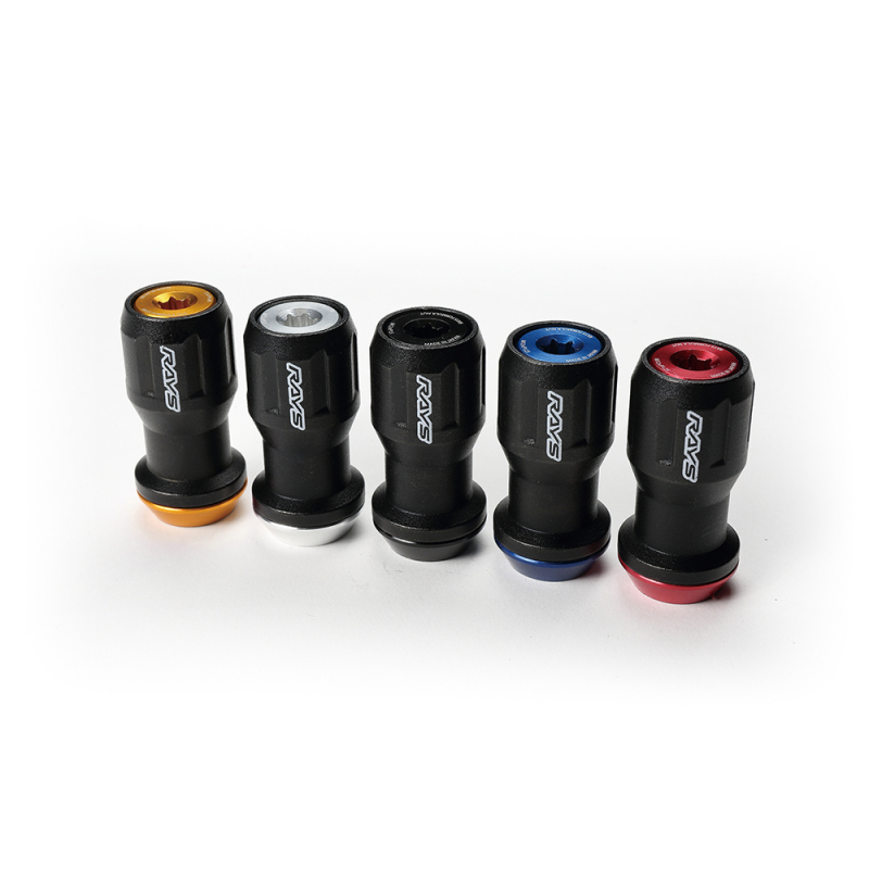 Rays 45MM 12x1.50 Formula Lug Nut FN-II Set 20 - Blue / Black - WFN21415U