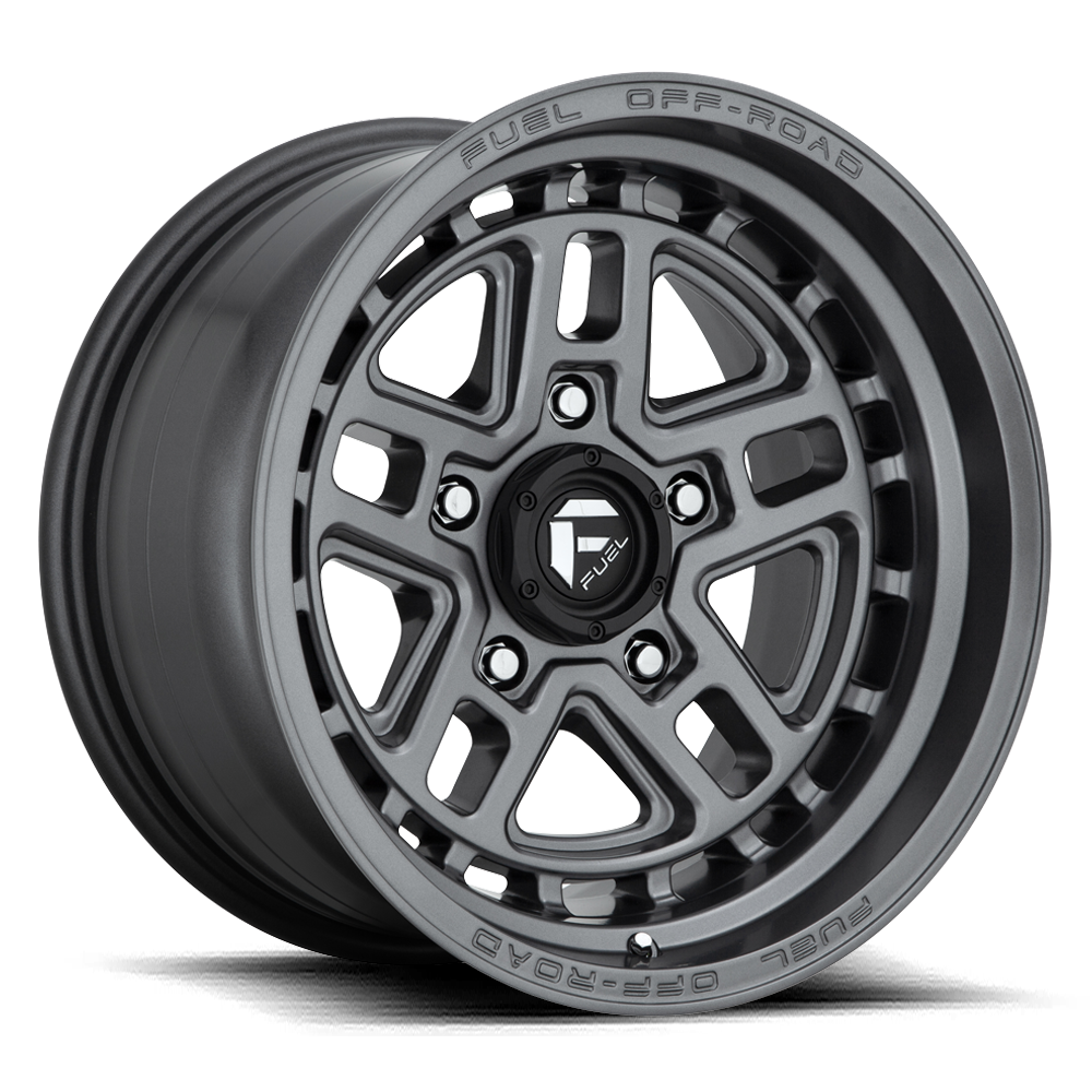 Fuel Off Road Model D668 NITRO 5 Matte Anthracite 17x9