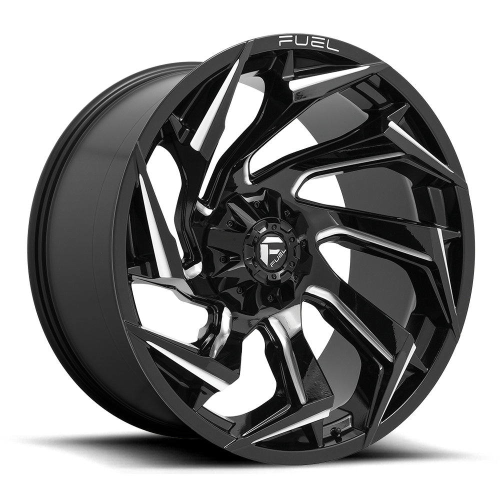 Fuel Off Road Model D753 REACTION Gloss Black Milled 20X10