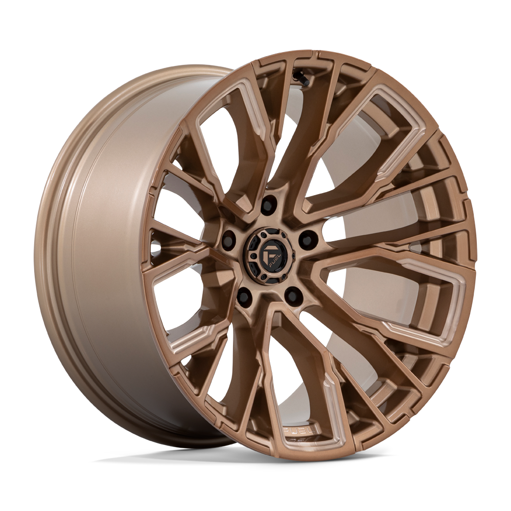 Fuel Off Road Model D850 REBAR 5 Platinum Bronze Milled 22X12