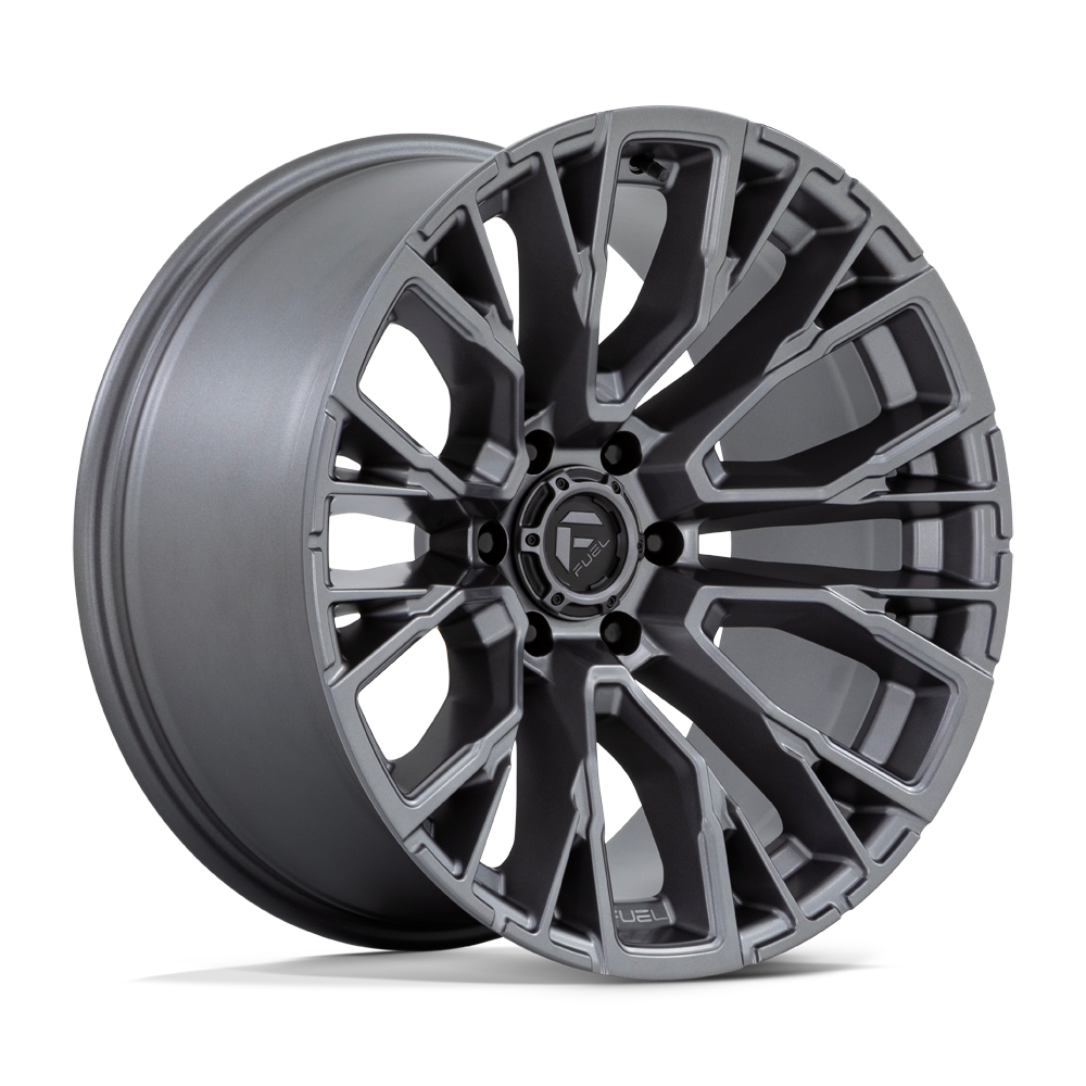 Fuel Off Road Model D848 REBAR 6 Matte Gunmetal 17X9