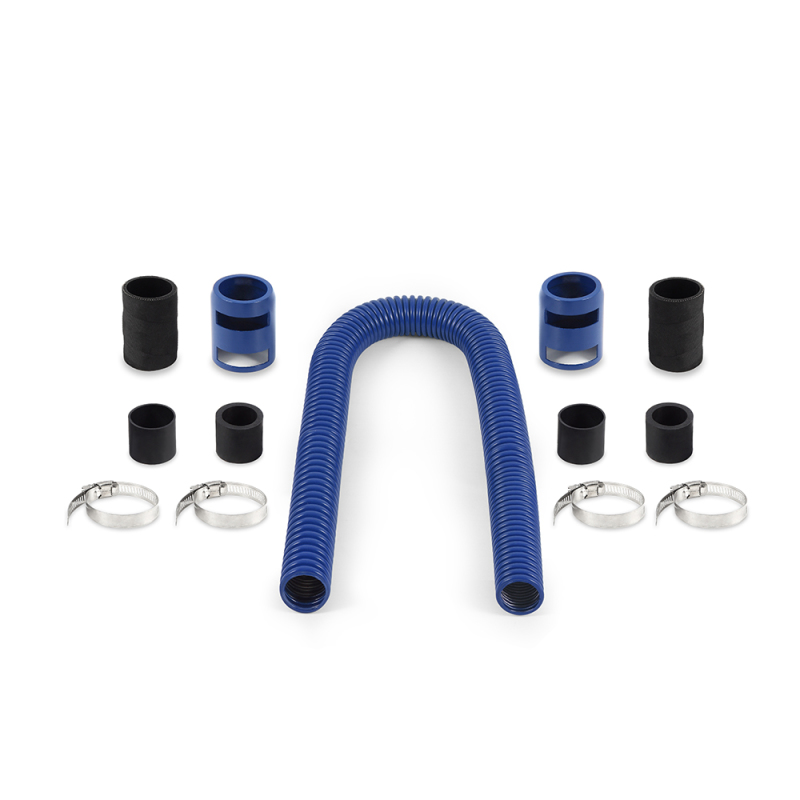 Mishimoto Universal Flexible Radiator Hose Kit Blue - MMAH-U36BL