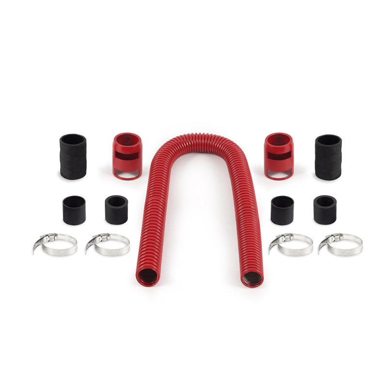 Mishimoto Universal Flexible Radiator Hose Kit Red - MMAH-U36RD