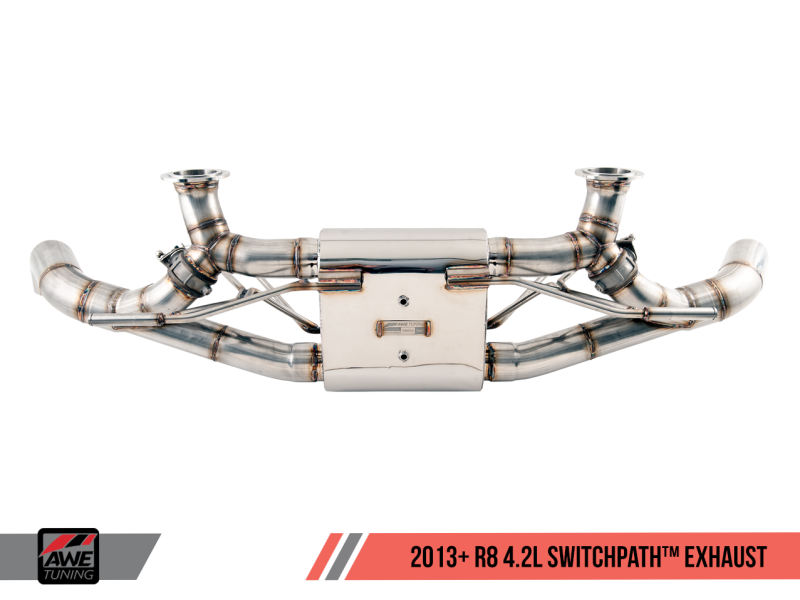 AWE Tuning Audi R8 4.2L Spyder SwitchPath Exhaust (2014+) - 3025-31032