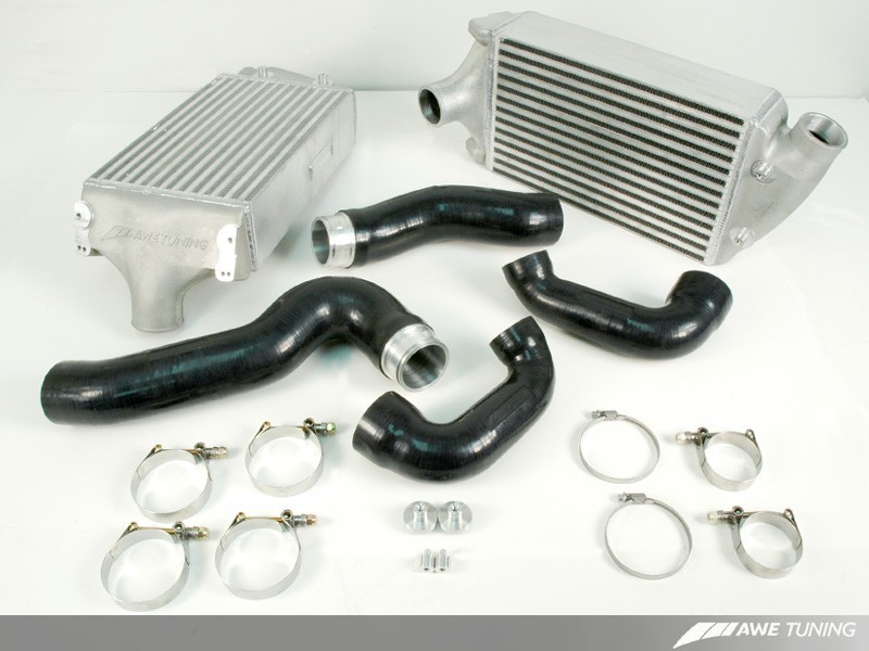 AWE Tuning Porsche 996TT Performance Intercoolers - 4710-13014