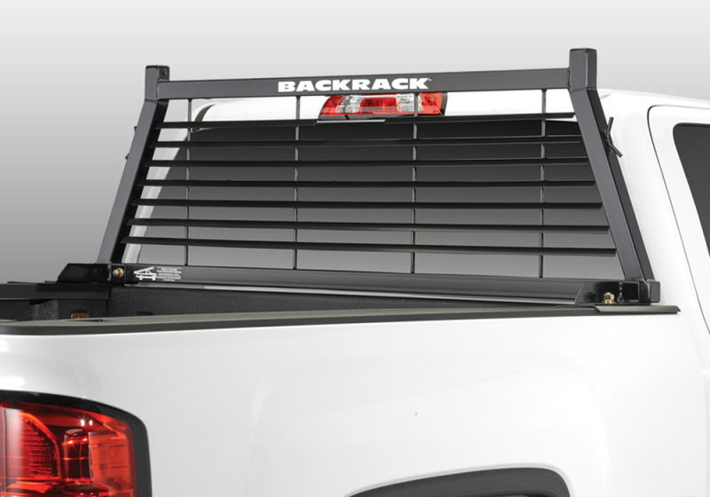 BackRack 17-21 Ford F250/350/450 (Aluminum Body) Louvered Rack Frame Only Requires Hardware - 12700