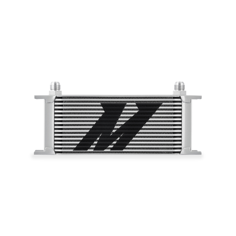 Mishimoto Universal 16-Row Oil Cooler Silver - MMOC-16SL