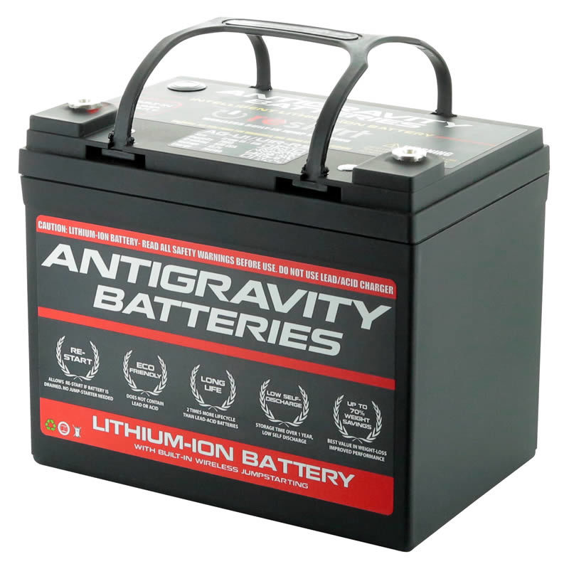 Antigravity U1/Group U1R Lithium Auto Battery w/Re-Start - AG-U1-20-RS