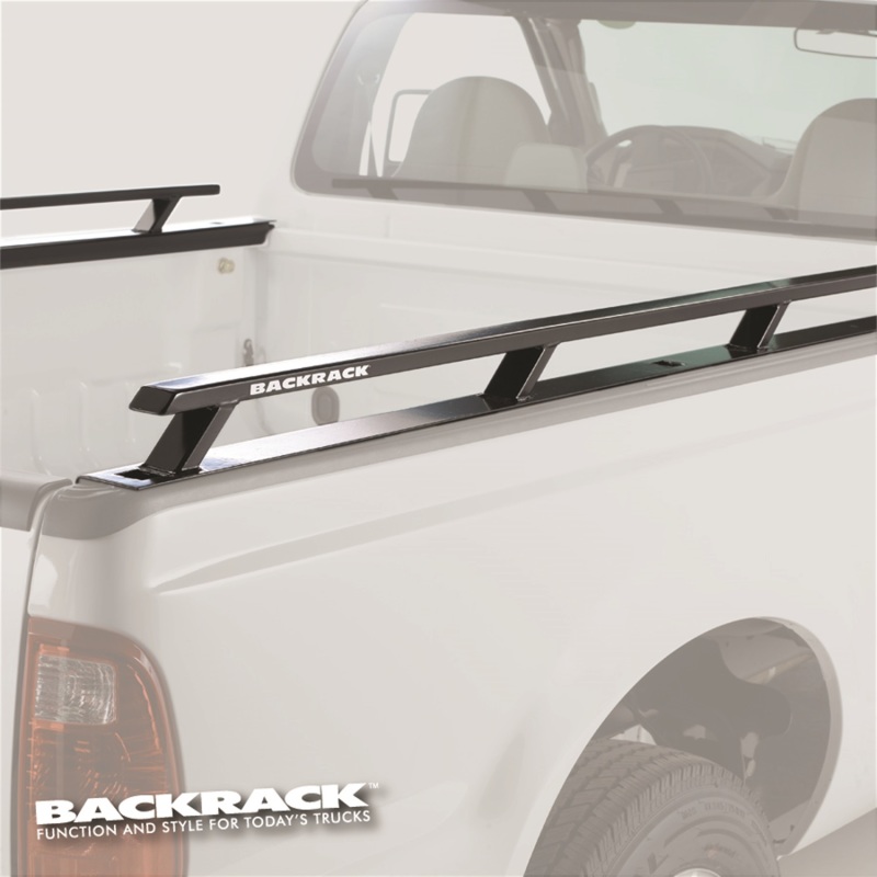 BackRack 2015+ F-150 Aluminum New Body 8ft Bed Siderails - Standard - 80523