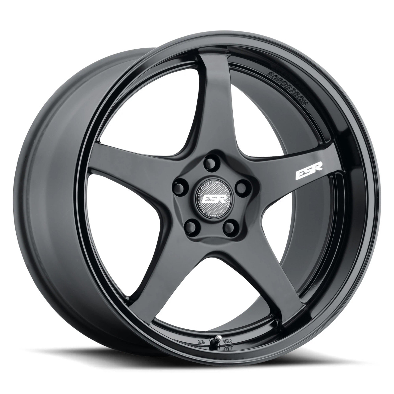 Copy of ESR Wheels APEX AP5 19x9.5 / 5x114.3 BP +35 MATTE BLACK GLOSS BLACK LIP