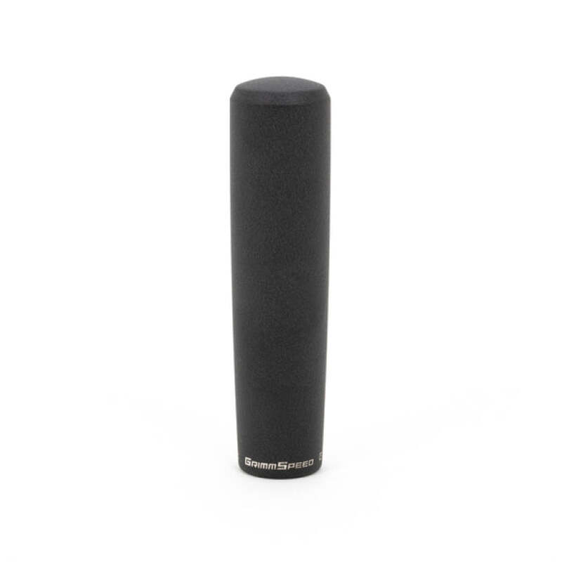 GrimmSpeed Tallboy Shift Knob Aluminum Black - M12x1.25 - 380007