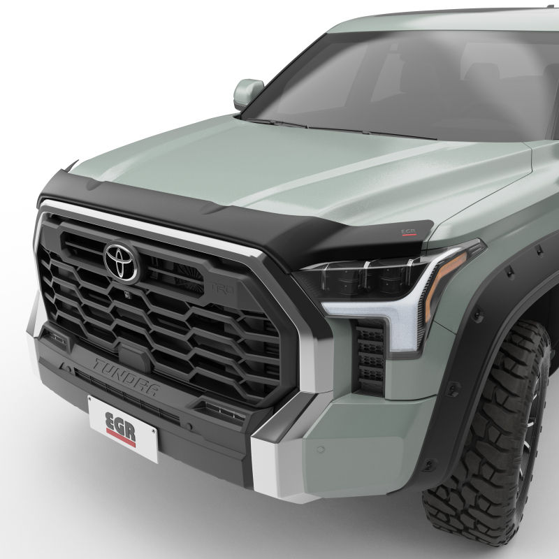 EGR 22-23 Toyota Tundra Superguard Hood Shield - Matte Black - 305405