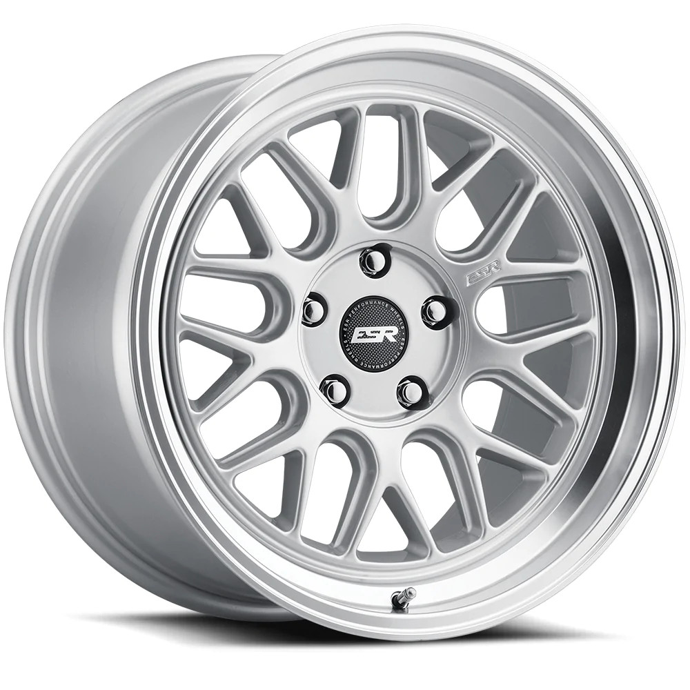 ESR Wheels CR1 18x9.5 / 5x114.3 BP (Custom Drill) +22 Hyper Silver