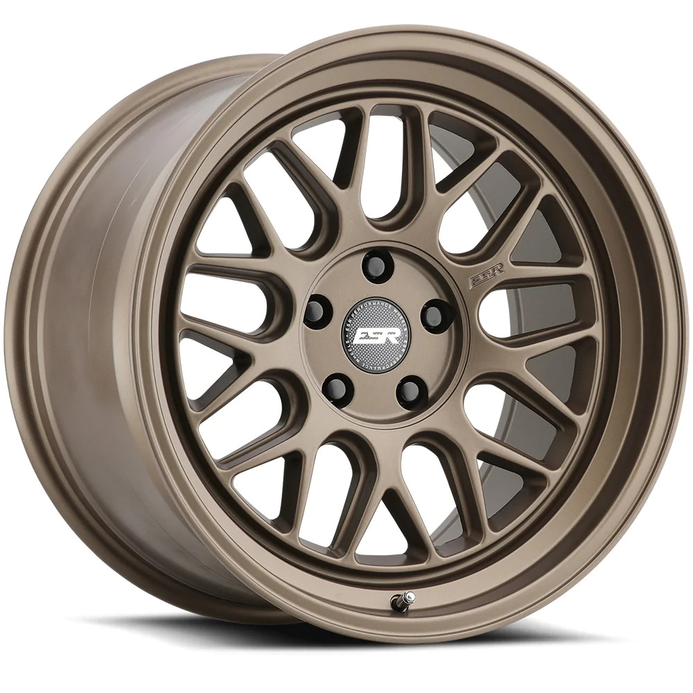 ESR Wheels CR1 18x10.5 / 5x108 BP (Custom Drill) +22 Matte Bronze