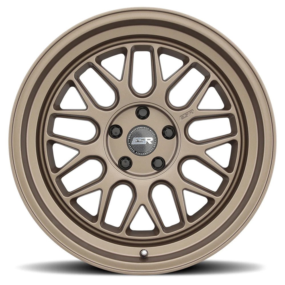 ESR Wheels CR1 18x10.5 / 5x108 BP (Custom Drill) +30 Matte Bronze