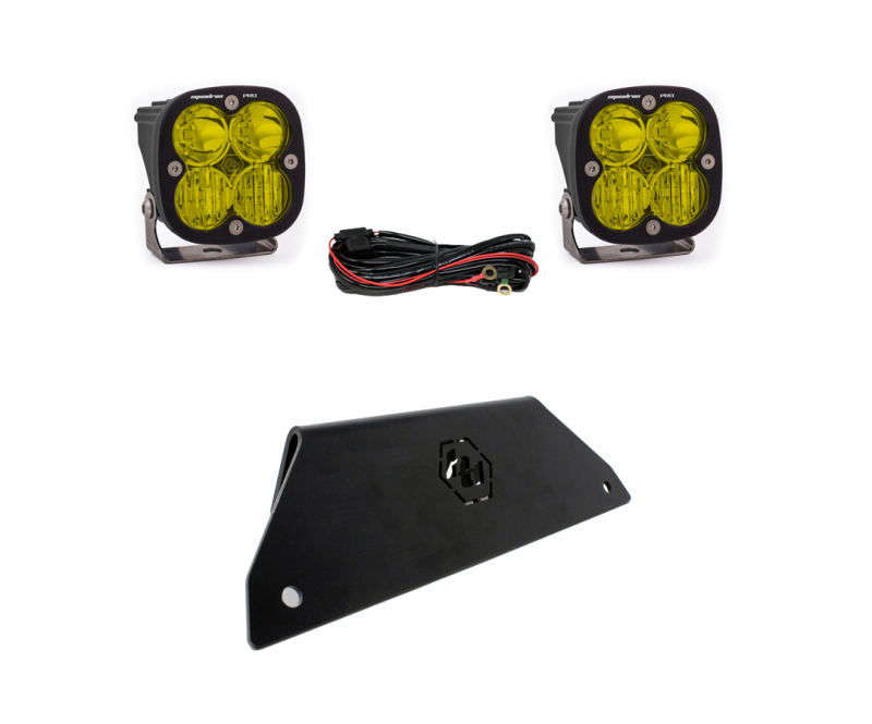 Baja Designs Polaris RZR Pro XP Lower Bumper LED Light Kit Pro D/C Amber - 447172