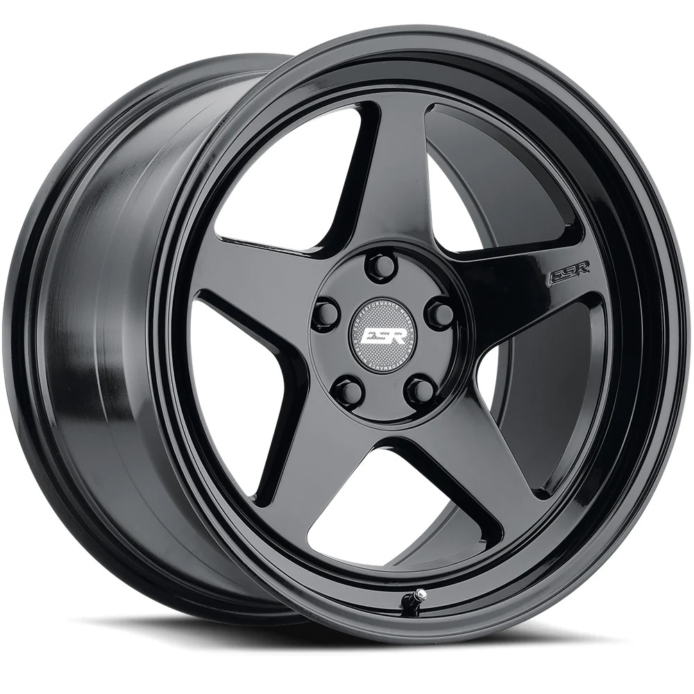 ESR Wheels CR5 18x10.5 / 5x114.3 BP +22 Gloss Black
