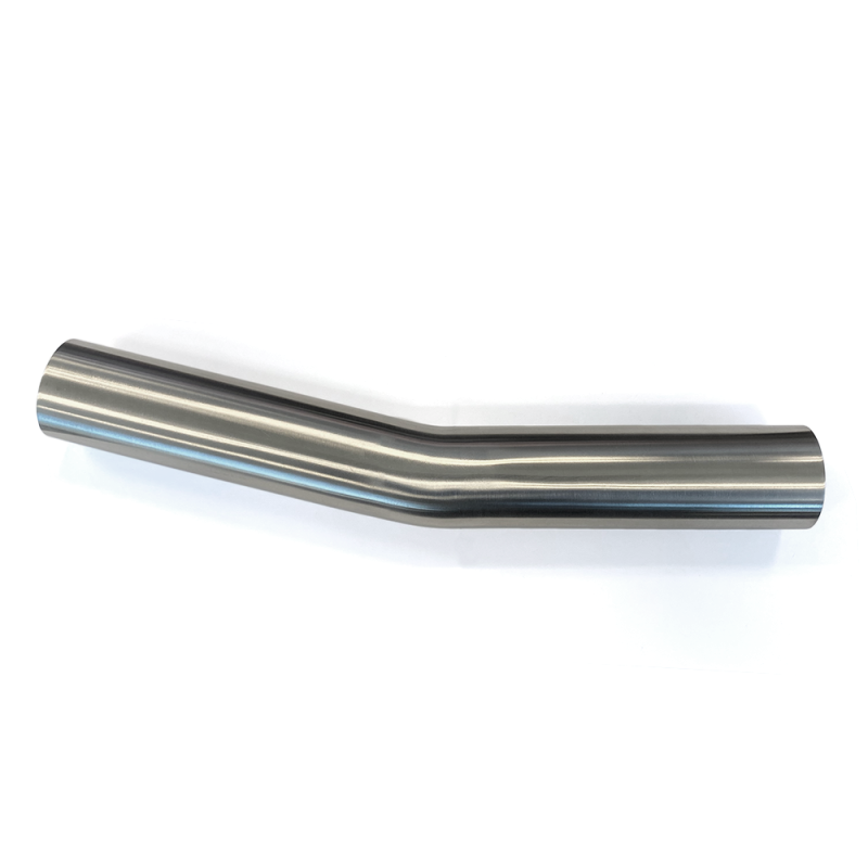 Stainless Bros 1.25in SS304 15 Deg Mandrel Bend - 1.5D Radius 16GA/.065in Wall 6.5in Leg / 6.5in Leg - 601-03216-8150