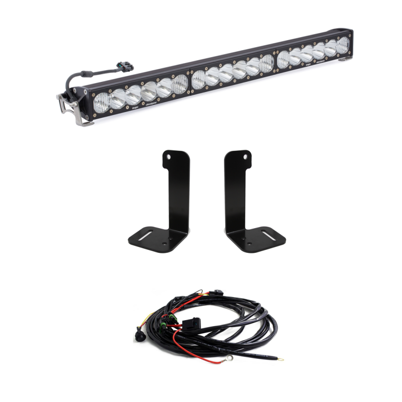 Baja Designs 2018+ Jeep Wrangler JL/JT OnX6+ 30in Bumper LED Light Bar Kit - 447657