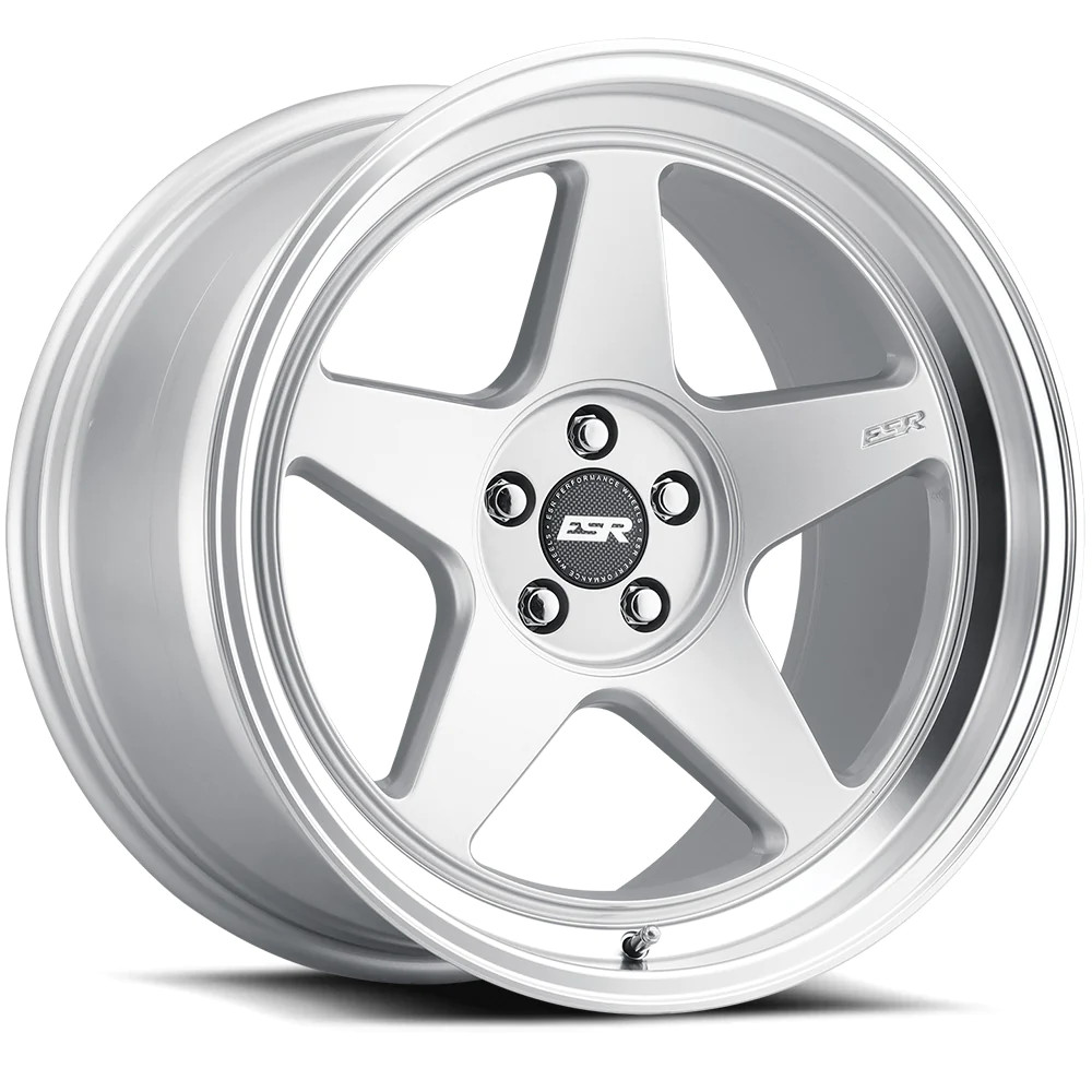 ESR Wheels CR5 18x8.5 / 5x120 BP +30 Hyper Silver