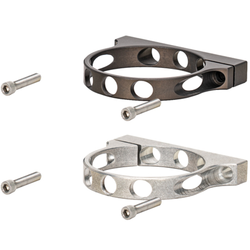 Wilwood Single Aluminum Reservoir Lightweight Bracket w/ Mounting Screws - Anodized - 250-16872