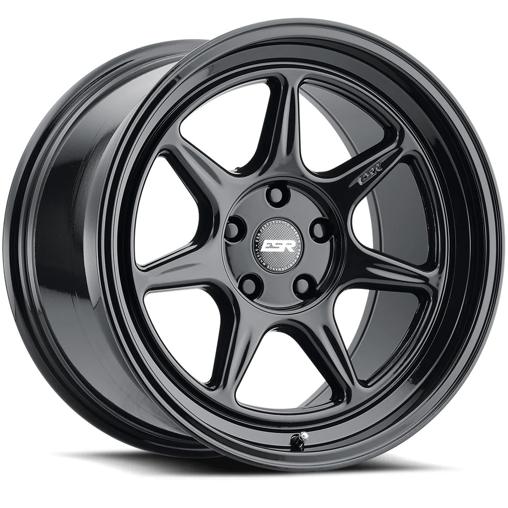 ESR Wheels CR7 18x9.5 / 5x120 BP (Custom Drill) +22 Gloss Black