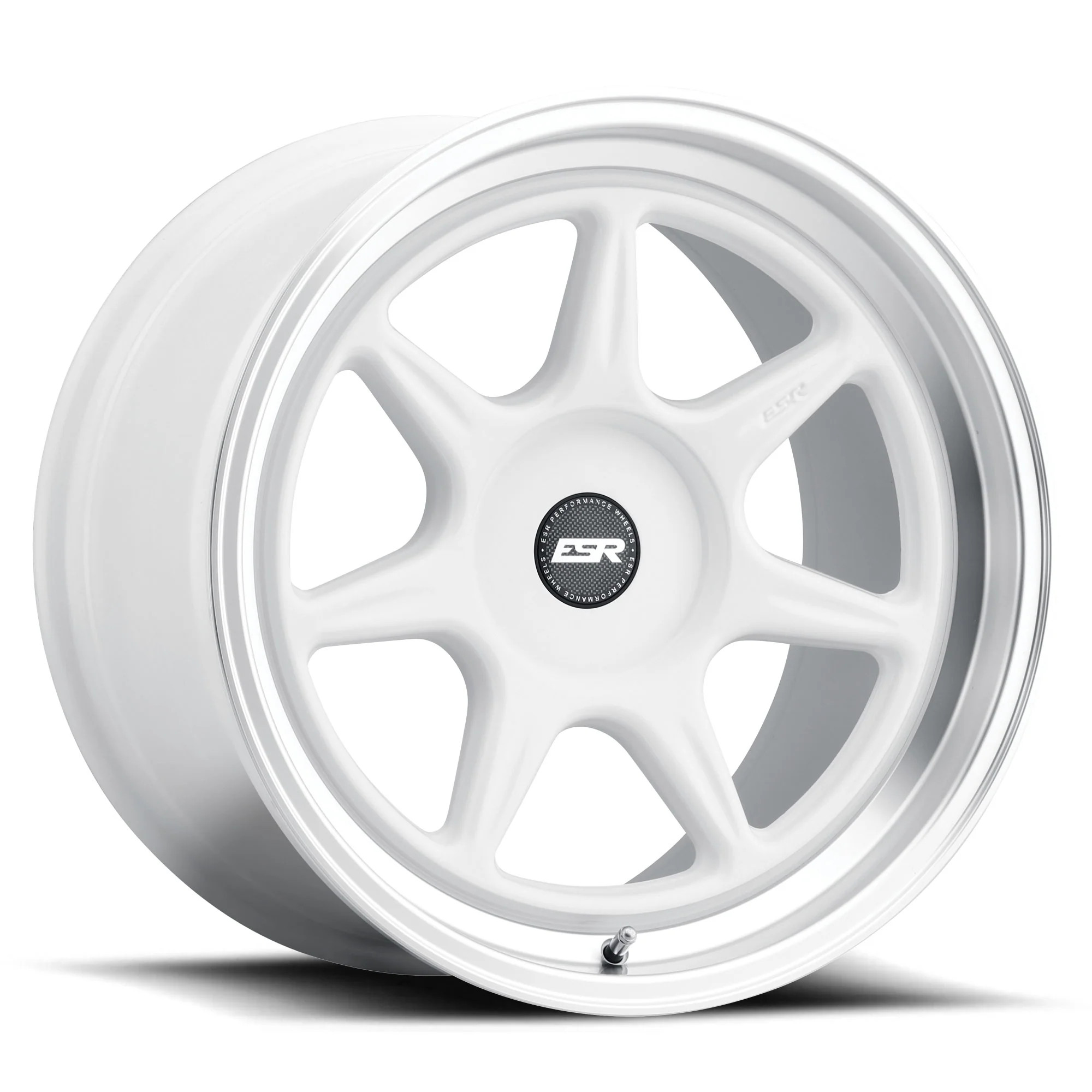 ESR Wheels CR7 18x9.5 / 5x114.3 BP +35 Gloss White