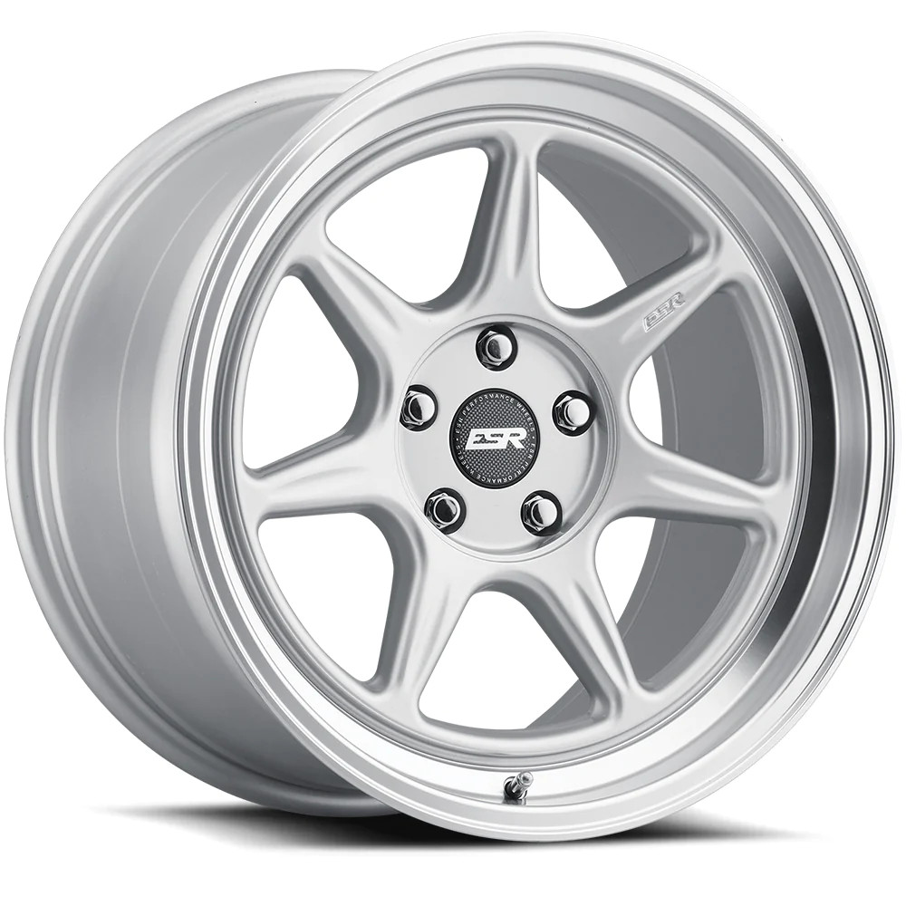ESR Wheels CR7 18x9.5 / 5x114.3 BP (Custom Drill) +35 Hyper Silver