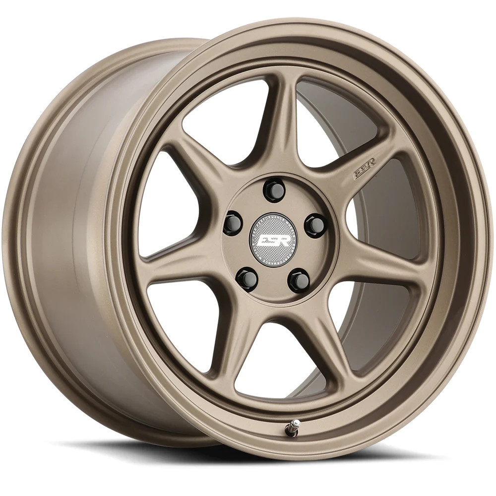 ESR Wheels CR7 18x10.5 / 5x114.3 BP +15 Matte Bronze