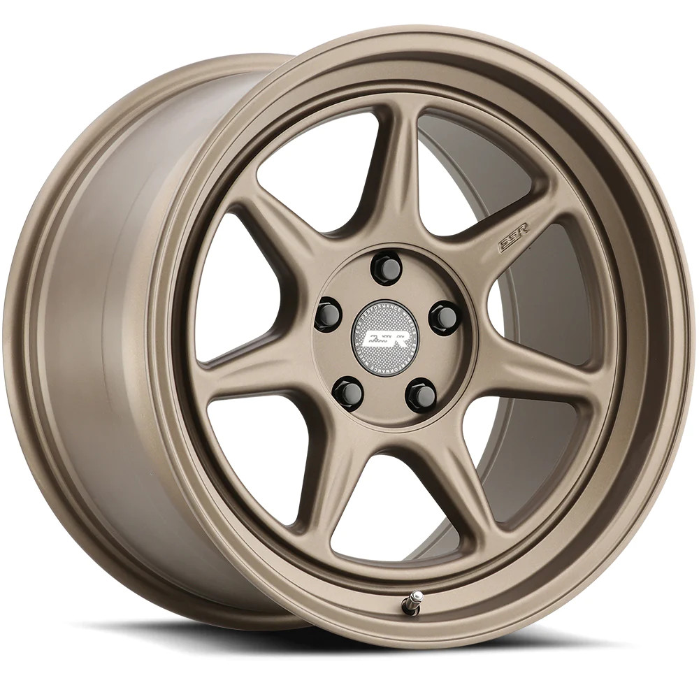 ESR Wheels CR7 18x10.5 / 5x114.3 BP +30 Matte Bronze