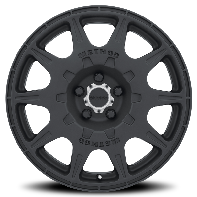 Method MR502 RALLY 17x8 +38mm Offset 5x100 67.1mm CB Matte Black Wheel - MR50278051538-2