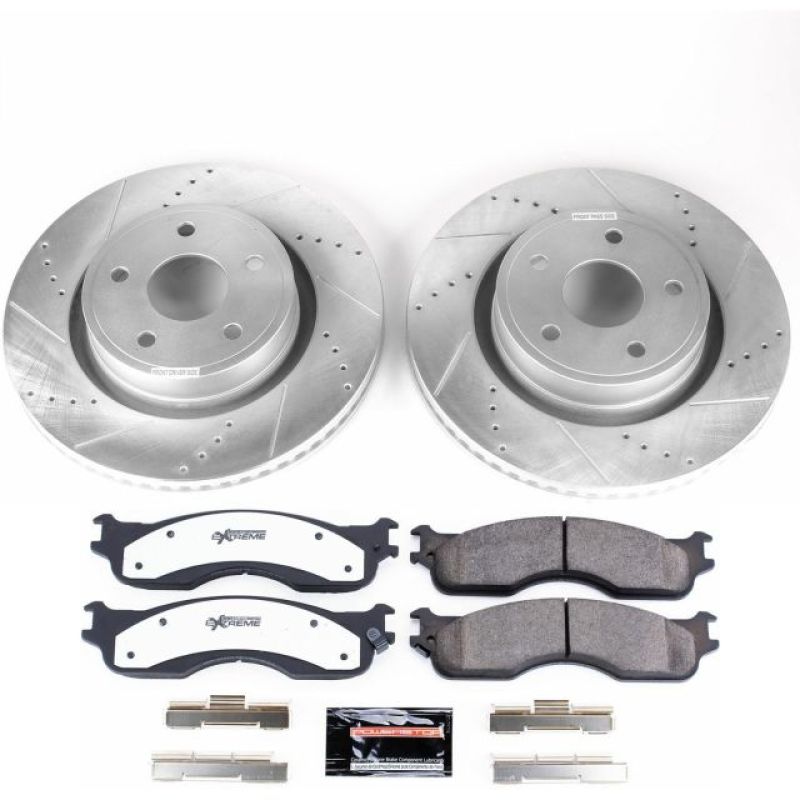 Power Stop 2004 Dodge Ram 1500 Front Z36 Truck & Tow Brake Kit - K4584-36