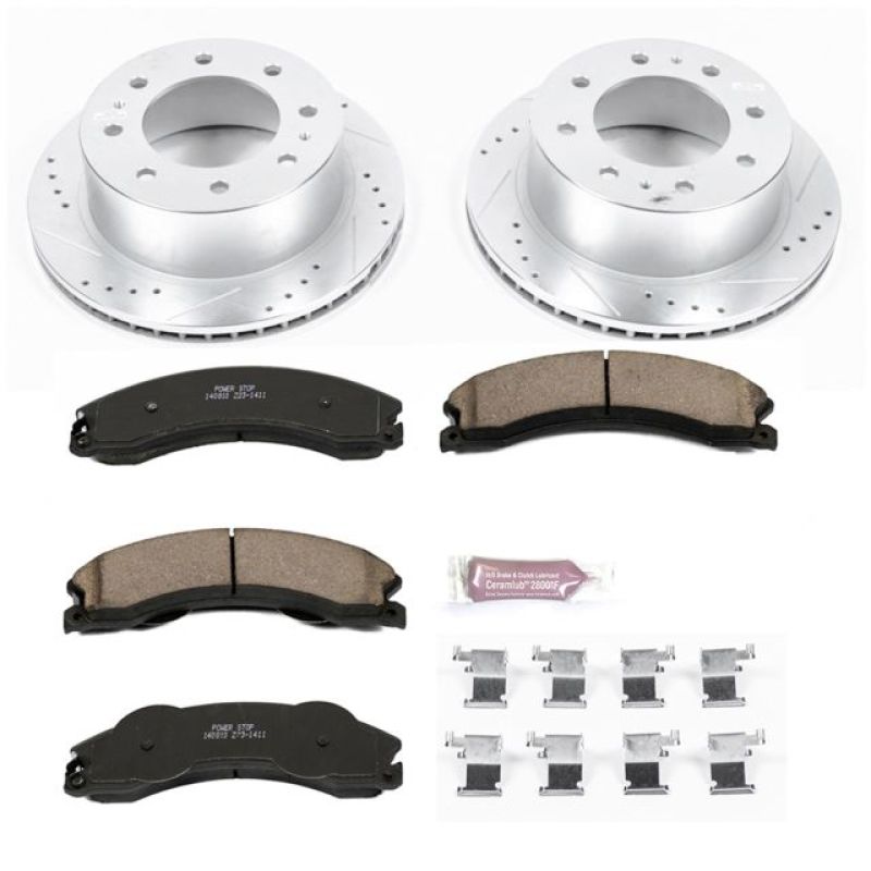 Power Stop 11-20 GMC Sierra 3500 HD Rear Z23 Evolution Brake Kit - K5563