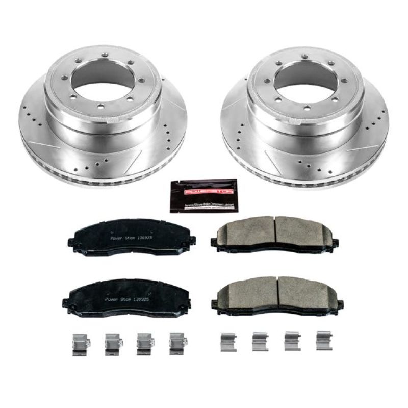 Power Stop 13-16 Ford F-450 Super Duty Rear Z23 Evolution Brake Kit - K6406