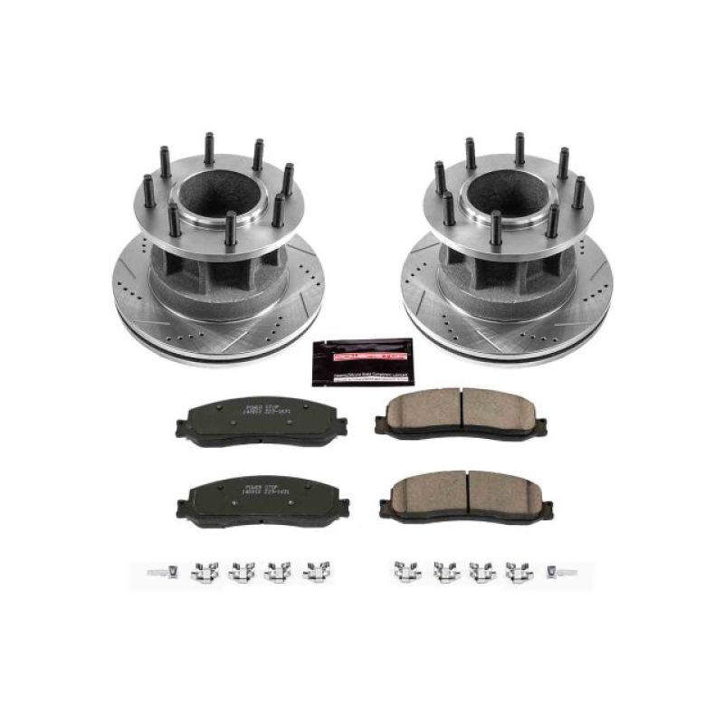 Power Stop 2012 Ford F-350 Super Duty Front Z23 Evolution Brake Kit - K6526