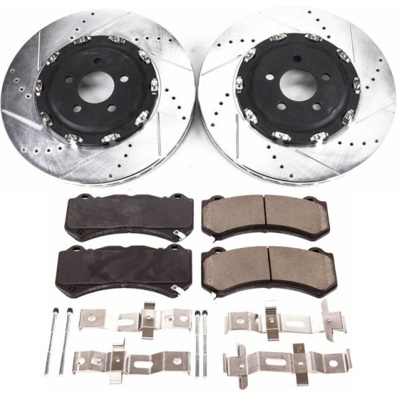 Power Stop 15-20 Dodge Charger Front Z23 Evolution Brake Kit - K6795