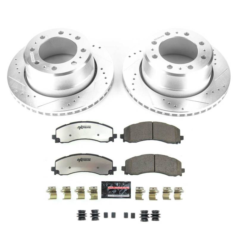 Power Stop 20-22 Ram 3500 Rear Z36 Truck & Tow Brake Kit - K8637-36