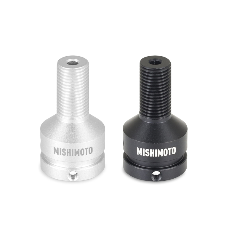 Mishimoto Non-Threaded Shifter Adapter Kit - Silver - MMSK-ADAP-BMWSL
