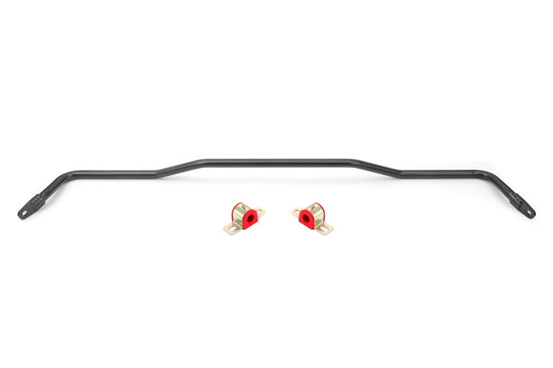 BMR 15-22 S550 Mustang Sway Bar Kit Rear Hollow 22mm Non-Adjustable Black Hammertone - SB762H