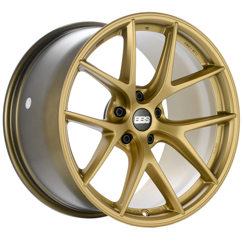 BBS Unlimited CI-R 21x12 ET84.5 (Face 2) Satin Gold Wheel - CI8401AD04