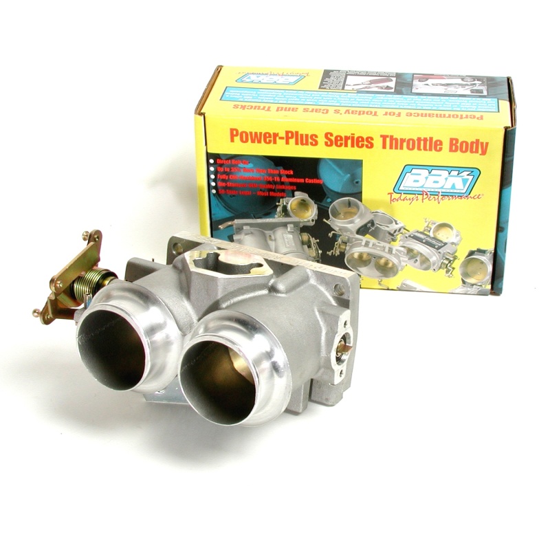 BBK 87-96 Ford F Series Truck RV 302 351 Twin 61mm Throttle Body BBK Power Plus Series - 3503