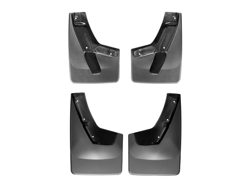 WeatherTech 15-19 Cadillac Escalade No Drill Mudflaps - Black - 110038-120037